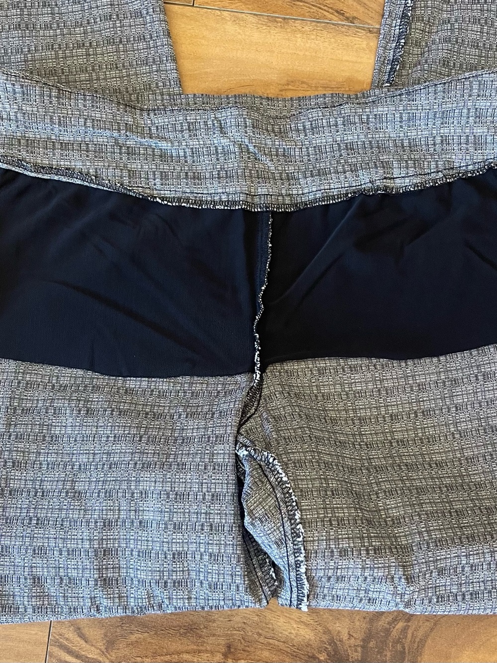 Gray Patterned Pants - Size 14 - Picture 4 of 5